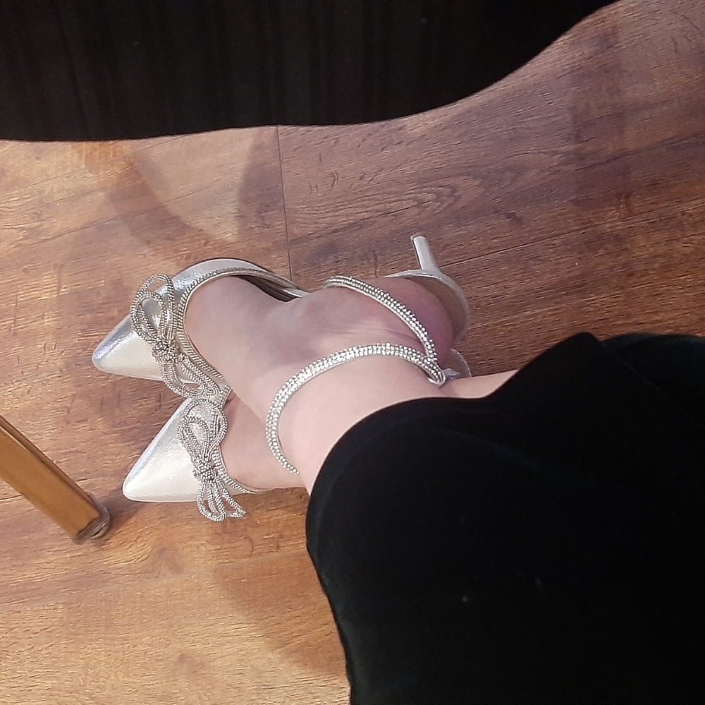 Silver Shoes - Picture 2 of 2